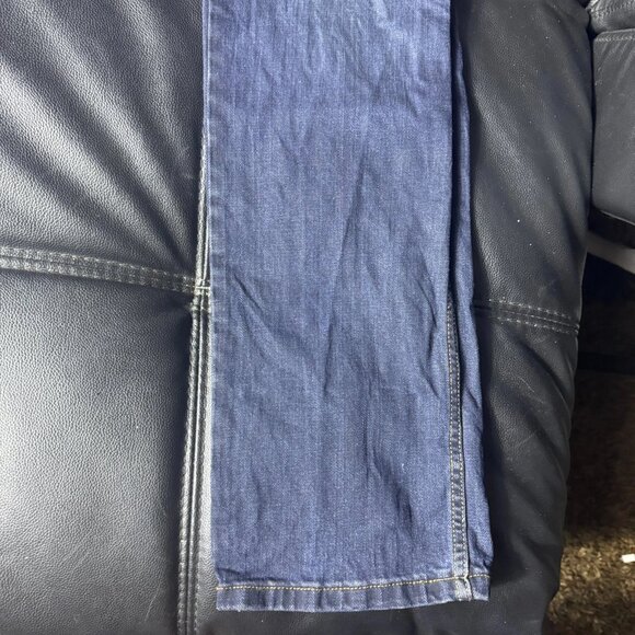 Wrangler Retro Men's Slim Fit Straight Leg Cowboy Western Jeans Blue Denim 33x34 - Picture 11 of 16